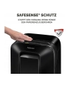 fellowes Niszczarka LX201 czarna P-5 ścinki 2x12mm - nr 47
