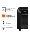 fellowes Niszczarka LX201 czarna P-5 ścinki 2x12mm - nr 53