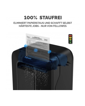 fellowes Niszczarka LX201 czarna P-5 ścinki 2x12mm nr 1