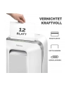 fellowes Niszczarka LX201 biała P-5 ścinki 2x12mm - nr 55