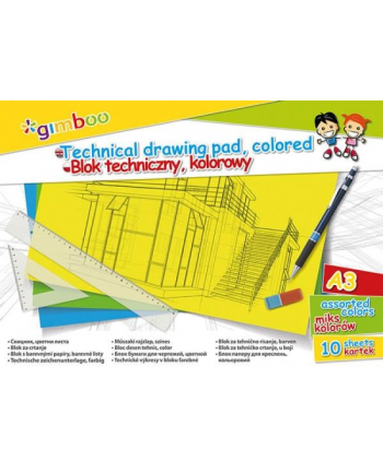 pbs connect Blok techniczny GIMBOO A3 10k biały 150gsm 7540BTS17-99/K