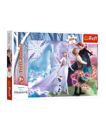 Puzzle 200el Magiczny świat sióstr. Frozen 2. 13265 Trefl