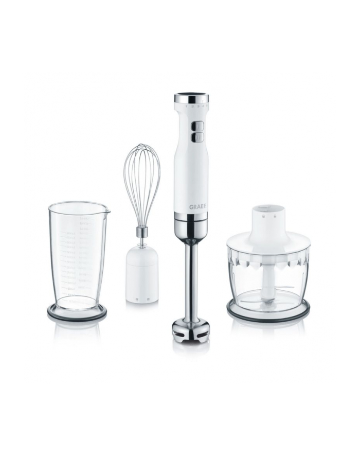 Graef Hand Blender HB501 (white / stainless steel, 3-Piece Set) główny