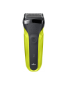 Braun Shaver Series 3 - 300 - black / green - nr 1