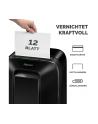 fellowes Niszczarka LX201 czarna P-5 ścinki 2x12mm - nr 55