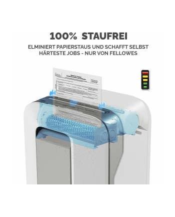 fellowes Niszczarka LX201 biała P-5 ścinki 2x12mm nr 2