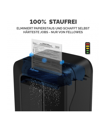 fellowes Niszczarka LX211 czarna P-5 ścinki 2x12mm nr 1