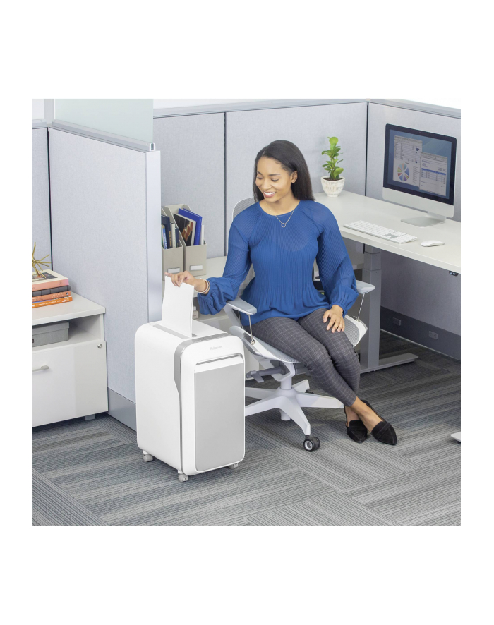 fellowes Niszczarka LX221 biała P-5 ścinki 2x12mm główny
