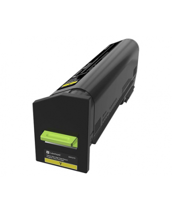 LEXMARK Toner Ultra High Yield Return Program Yellow for CX860 55k