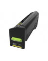 LEXMARK Toner Ultra High Yield Corporate Yellow for CX825 CX860 22k - nr 8