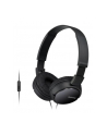 sony Słuchawki MDR-ZX110AP czarne - nr 1
