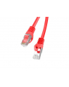 lanberg Patchcord kat.6a 0,25m czerwony Fluke - nr 2