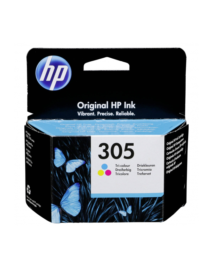 hp inc. Tusz nr 305 Tri-Colour 3YM60AE wkład do drukarki atramentowej główny