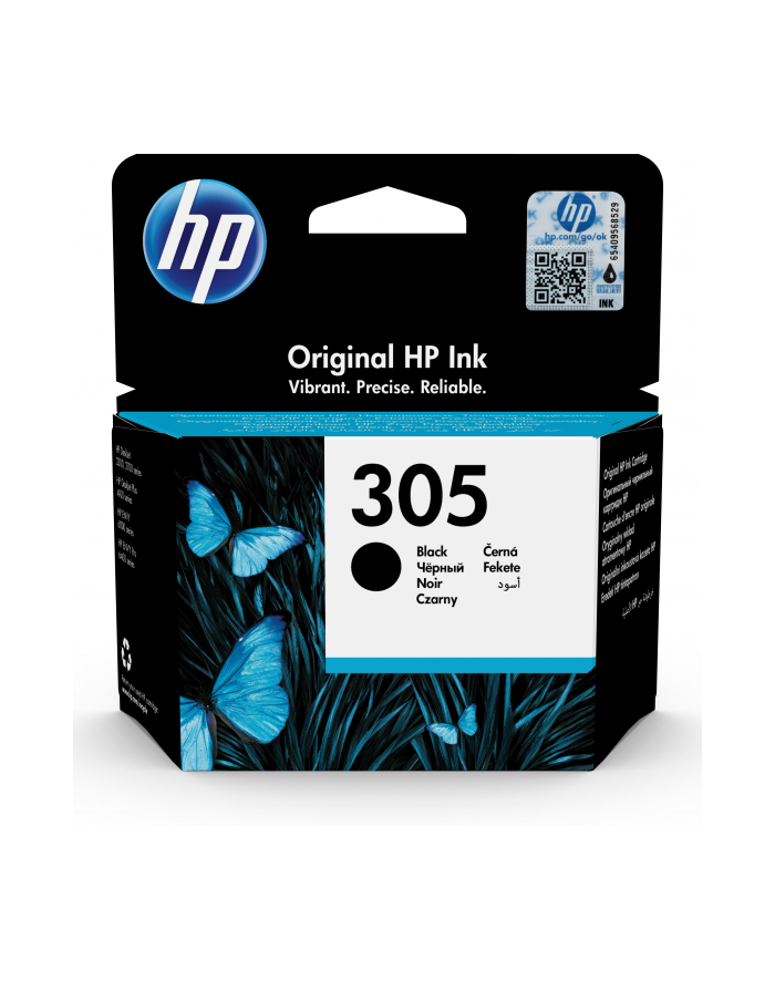 hp inc. Tusz nr 305 Black 3YM61AE wkład do drukarki atramentowej główny