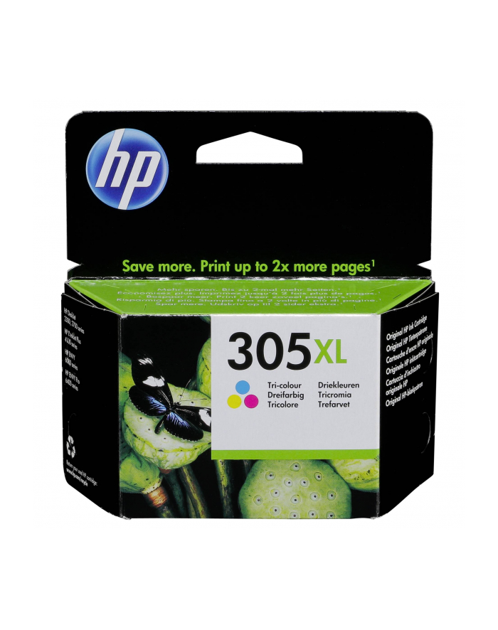hp inc. Tusz nr 305XL Kolor 3YM63AE wkład do drukarki atramentowej główny