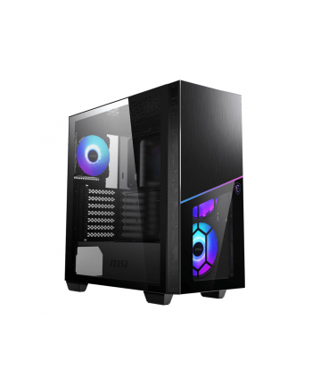 MSI MPG SEKIRA 100R Mid tower 2xUSB 3.0 1xType C 4x120mm ARGB Fan Tempered Glass Window