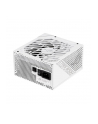 ASUS ROG Strix 850W White Edition PSU Power Supply ROG heatsinks Axial-tech fan design dual ball fan bearings 0dB technology 80 - nr 94