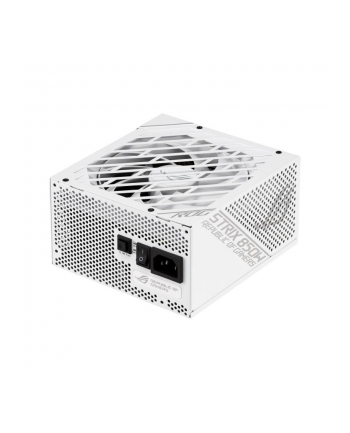 ASUS ROG Strix 850W White Edition PSU Power Supply ROG heatsinks Axial-tech fan design dual ball fan bearings 0dB technology 80