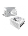 ASUS ROG Strix 850W White Edition PSU Power Supply ROG heatsinks Axial-tech fan design dual ball fan bearings 0dB technology 80 - nr 108