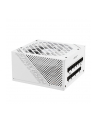 ASUS ROG Strix 850W White Edition PSU Power Supply ROG heatsinks Axial-tech fan design dual ball fan bearings 0dB technology 80 - nr 58