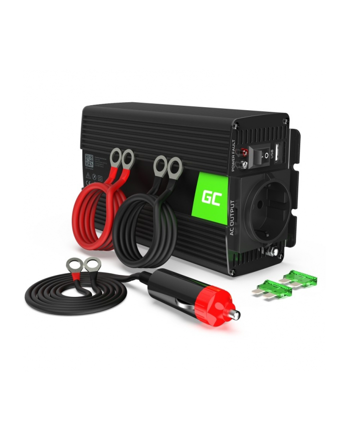 GREEN CELL Car Power Inverter Converter 12V to 230V 300W/600W główny