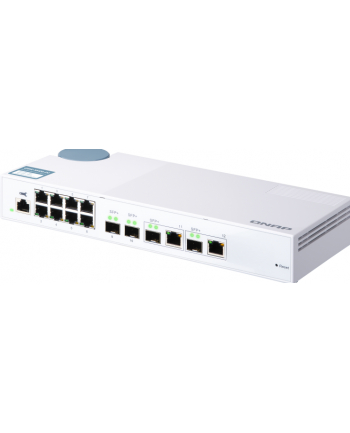 qnap systems QNAP QSW-M408-2C 8 port 1Gbps 2 port 10G SFP / NBASE-T Combo 2 port 10G SFP  Web Managed Switch