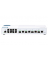 qnap systems QNAP QSW-M408-4C 8 port 1Gbps 4 port 10G SFP+/ NBASE-T Combo Web Managed Switch - nr 1