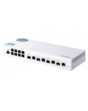 qnap systems QNAP QSW-M408-4C 8 port 1Gbps 4 port 10G SFP+/ NBASE-T Combo Web Managed Switch - nr 43