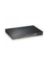 ZYXEL GS2220-28HP EU region 24-port GbE L2 PoE Switch with GbE Uplink 1 year NCC Pro pack license bundled - nr 37