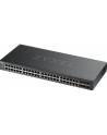 ZYXEL GS2220-50 EU region 48-port GbE L2 Switch with GbE Uplink 1 year NCC Pro pack license bundled - nr 13