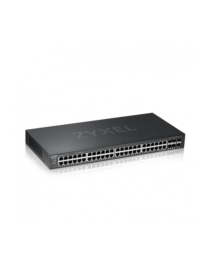 ZYXEL GS2220-50 EU region 48-port GbE L2 Switch with GbE Uplink 1 year NCC Pro pack license bundled główny