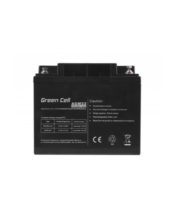 GREEN CELL Battery AGM 12V 40 Ah