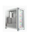 CORSAIR iCUE 4000X RGB Tempered Glass Mid-Tower White case - nr 26
