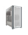 CORSAIR iCUE 4000X RGB Tempered Glass Mid-Tower White case - nr 67
