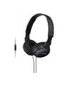 sony Słuchawki MDR-ZX110AP czarne - nr 3