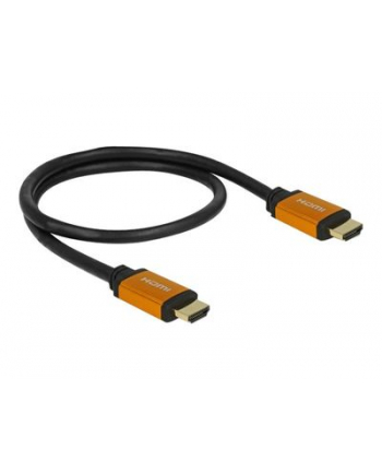 DELOCK KABEL HDMI M/M V21 05M 8K 60HZ CZARNO-POMARAŃCZOWY 85726