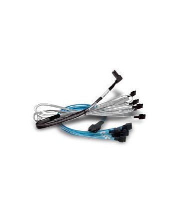 Broadcom Cable  x8 8654 to 2x4 8643 (White)  SMC 1M
