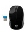 hewlett-packard HP 200 Black Wireless Mouse X6W31AA - nr 1