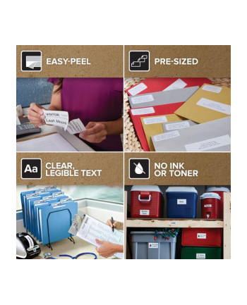 DYMO-Standardowa etykieta adresowa - 89x28mm biała