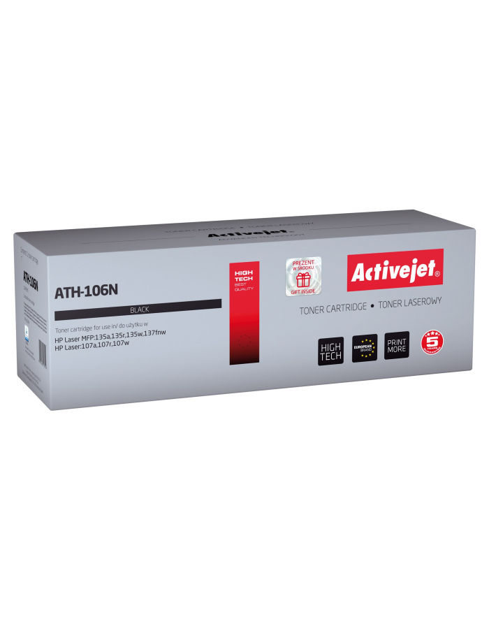 ActiveJet ATH-106N toner laserowy do drukarki HP (zamiennik W1106A) główny