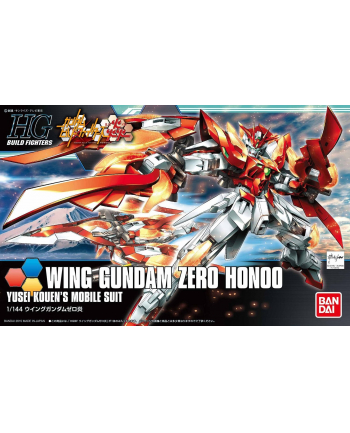 bandai HGBF 1/144 WING GUNDAM ZERO HONOO