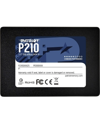 patriot Dysk SSD 1TB P210 520/430 MB /s SATA III 2.5 nr 2