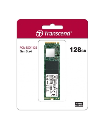 transcend Dysk SSD 110S 128GB 2280 M.2 NVMe PCIe Gen3 x4 nr 2