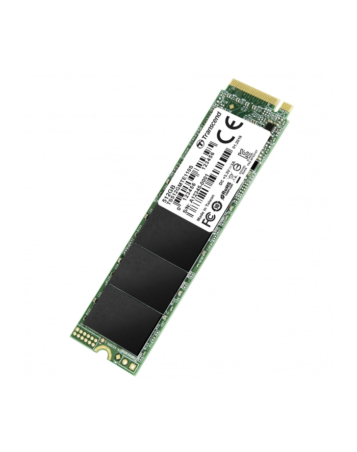transcend Dysk SSD 110S 512GB 2280 M.2 NVMe PCIe Gen3 x4 główny