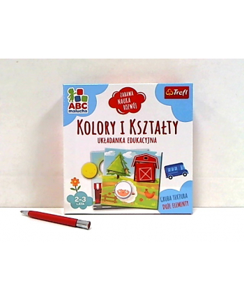 Kolory i kształty ABC Malucha układanka edukacyjna 01940 Trefl