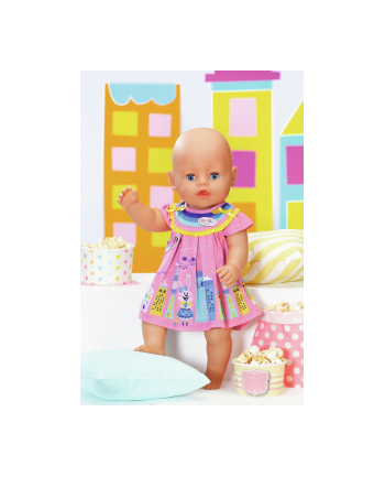 zapf creation BABY born® Różowa sukienka z naszywką 828243