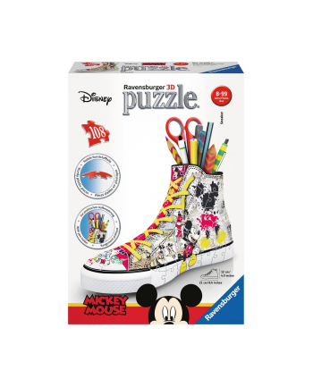 Puzzle 3D 108el Trampek - Mickey Mouse 120550 RAVENSBURGER