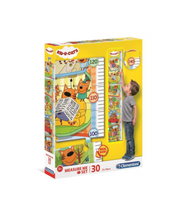 Clementoni Puzzle 30el Miarka Dziecko i Koty 20339