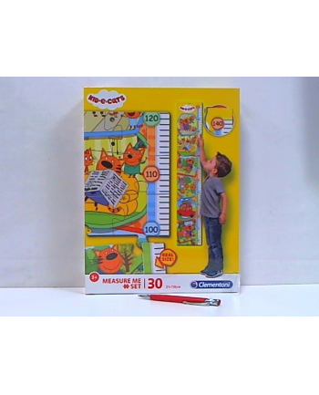 Clementoni Puzzle 30el Miarka Dziecko i Koty 20339