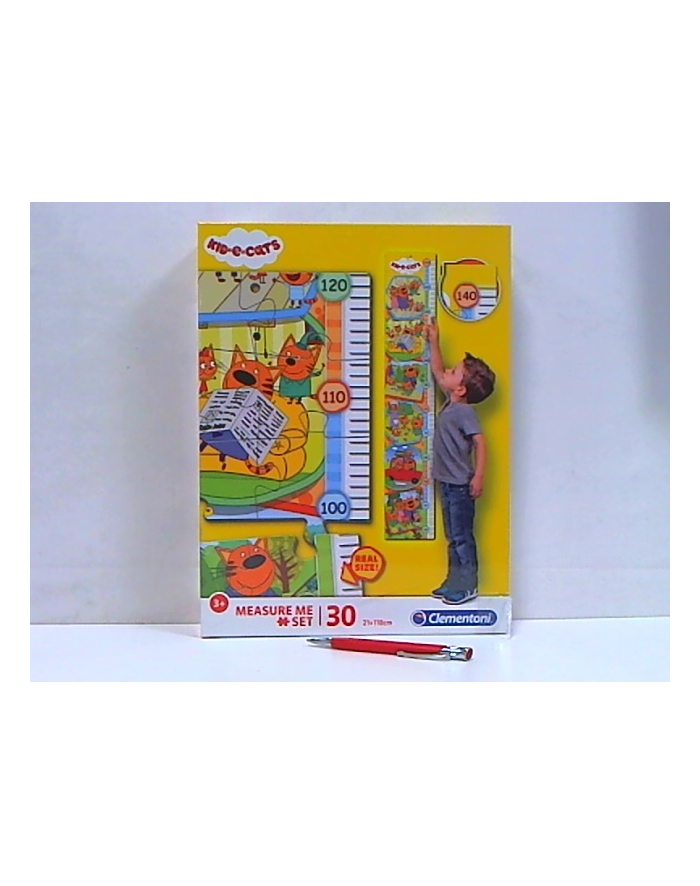 Clementoni Puzzle 30el Miarka Dziecko i Koty 20339 główny